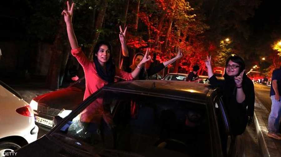 الإيرانيون اعتبروا الاتفاق انتصارا 