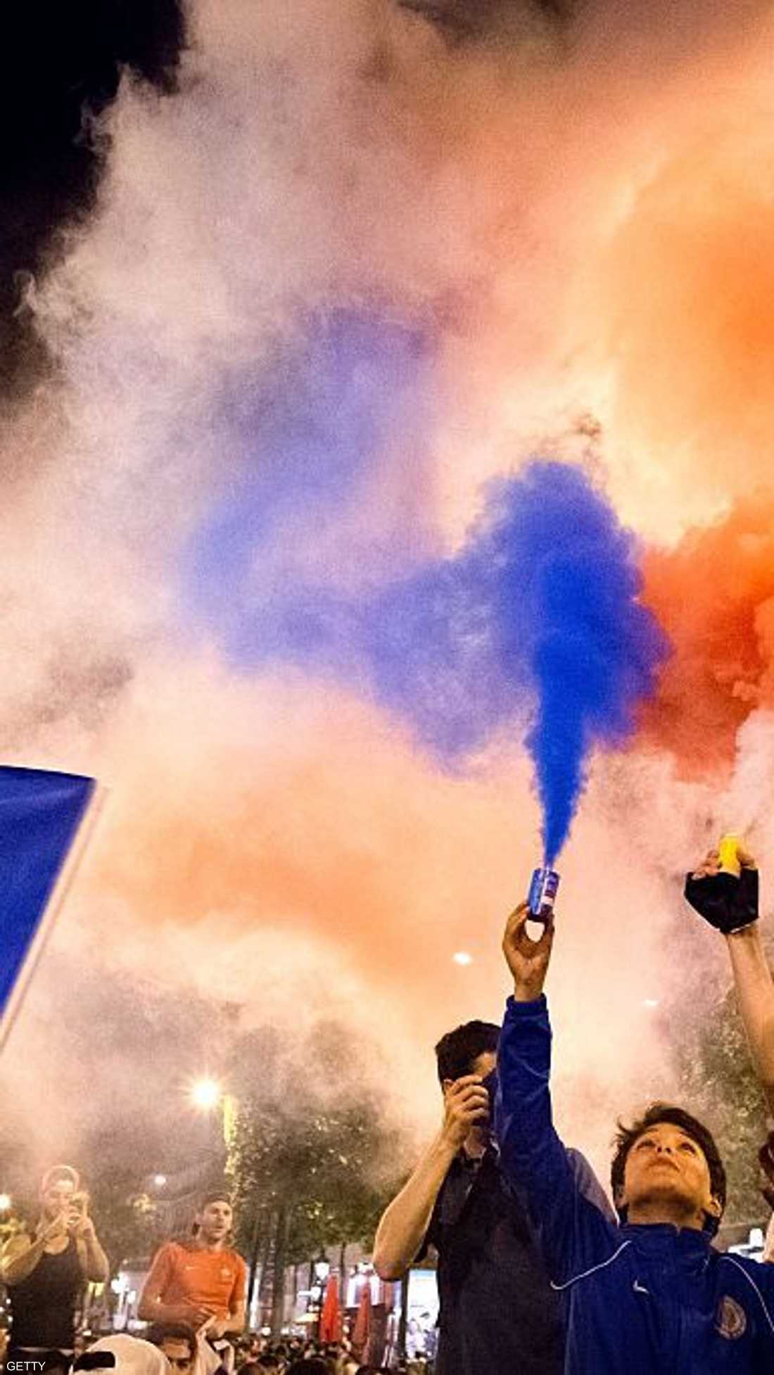 احتفالات صاخبة عقب انتصار ثمين على الماكينات الألمانية