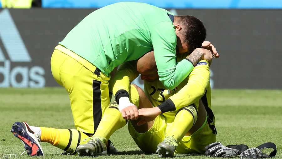 دارين راندولف ودع البطولة بالدموع