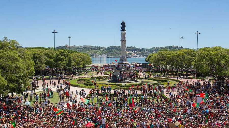 شوارع لشبونة ظهرت بحلة غير مسبوقة