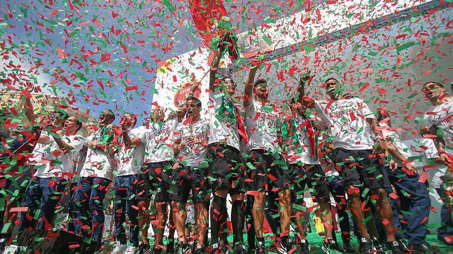 فرحة تاريخية لأبطال اليورو