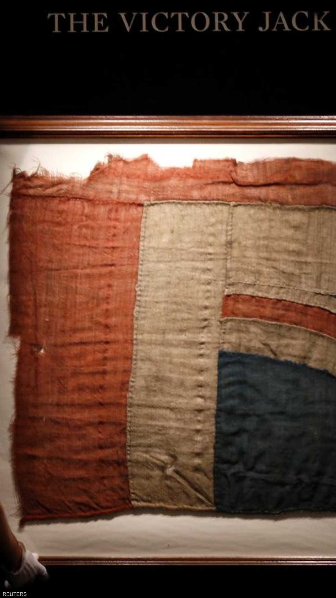 في يناير، تم بيع قطعة من علم بريطانيا بنحو نصف مليون دولار