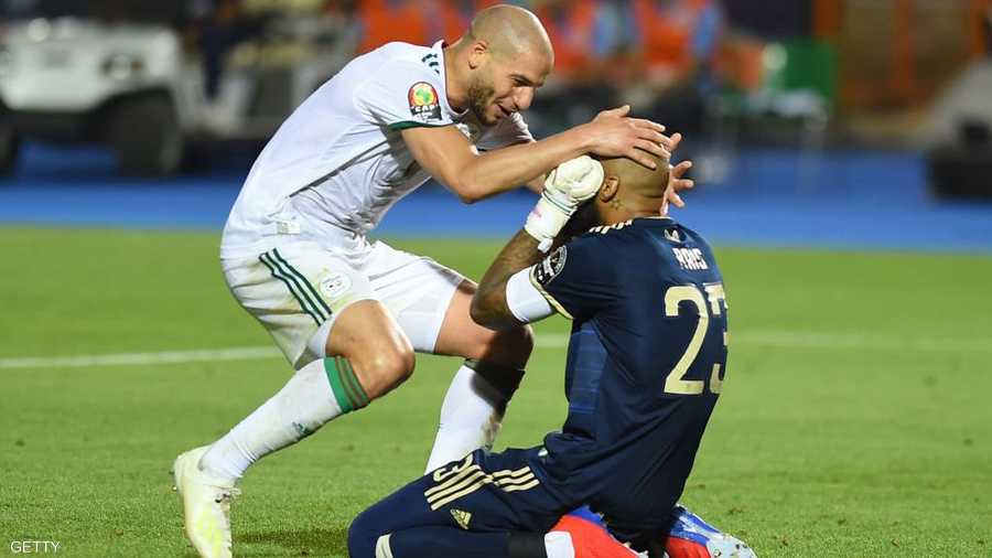 الحارس رايس مبولحي لعب دورا كبيرا بالتأهل
