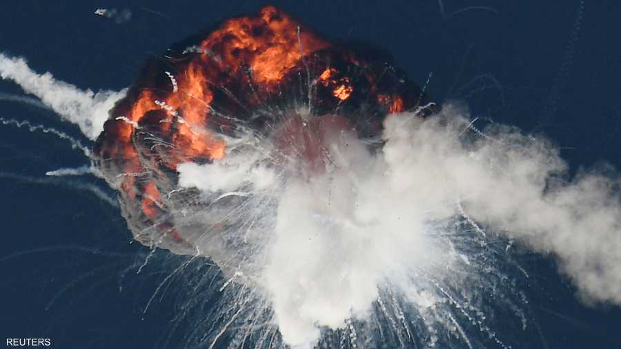 الصاروخ ألفا انحرف عن مساره وانفجر بحسب ما أعلنت الشركة