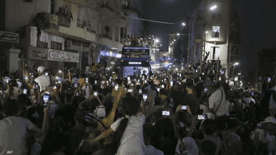 MSport فيديو.. استقبال جماهيري لإيمان خليف في مسقط رأسها