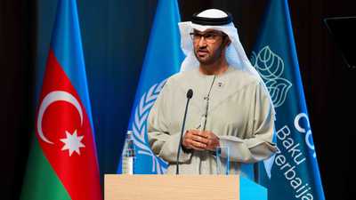 الجابر: "اتفاق الإمارات" خريطة طريق لتحقيق أهداف المناخ