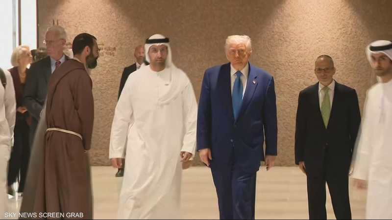 ترامب يزور بيت العائلة الإبراهيمية ويشيد بالصرح الحضاري