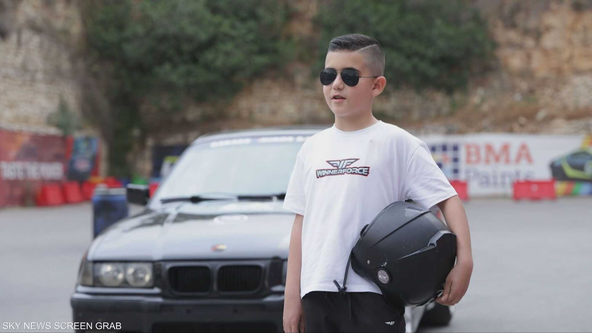 شربل إبراهيم… أصغر عاشق لرياضة الـ"Drifting" في لبنان