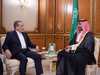 ولي العهد السعودي يلتقي وزير الخارجية الإيراني
