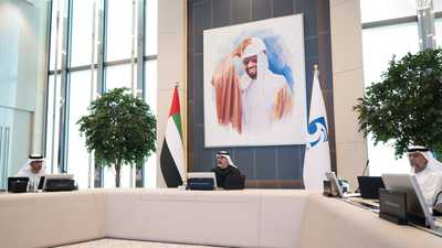 خالد بن محمد بن زايد يترأس اجتماع مجلس إدارة أدنوك التنفيذي
