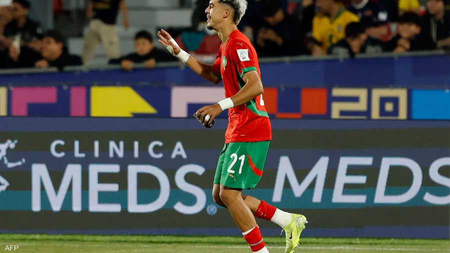 ياسر الزبيري أحرز هدف المغرب الثاني