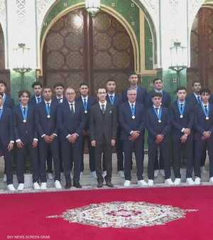 ولي العهد المغربي يستقبل "أشبال الأطلس"