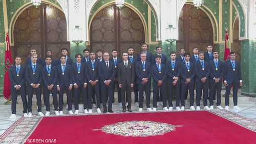 ولي العهد المغربي يستقبل "أشبال الأطلس"