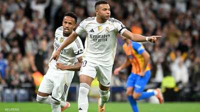 ريال مدريد يكتسح بلنسية برباعية نظيفة.. ومبابي يواصل التألق