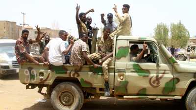 أرشيفية لمقاتلين في الجيش السوداني