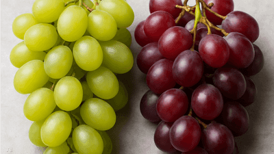 يمتلك العنب خصائص مضادة للأكسدة