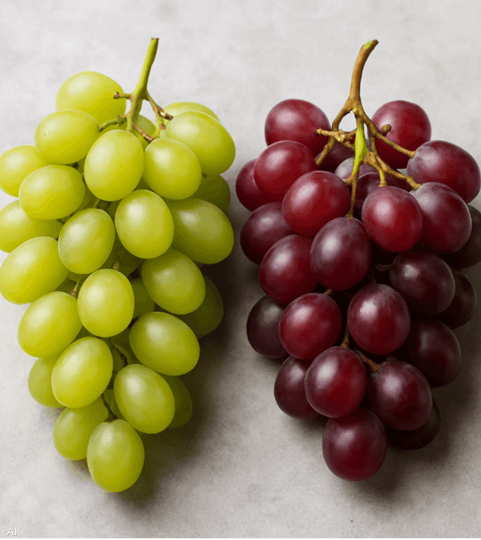 يمتلك العنب خصائص مضادة للأكسدة