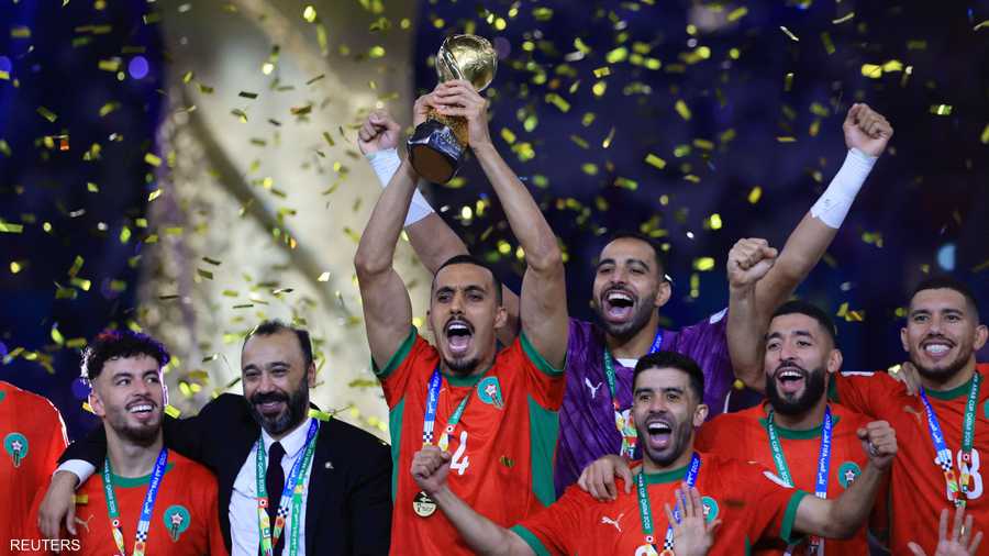 فرحة مغربية باللقب