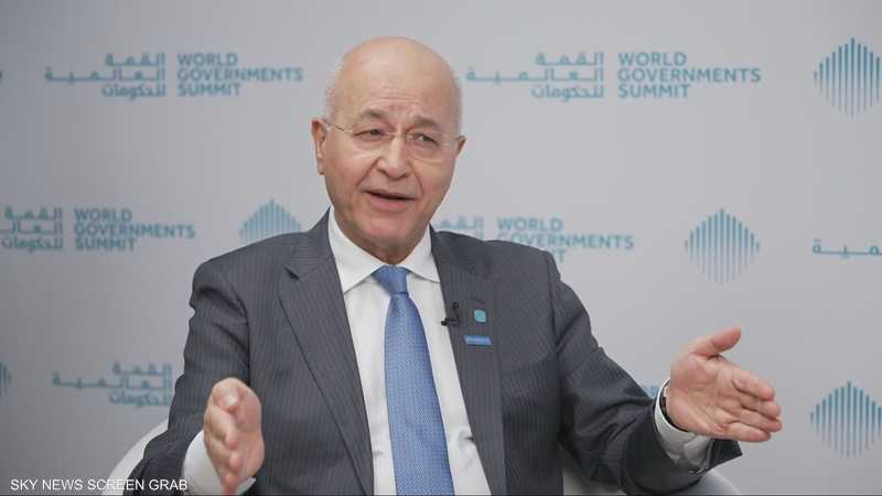 برهم صالح: المجتمع الدولي ملزم بمساعدة الاجئين والنازحين