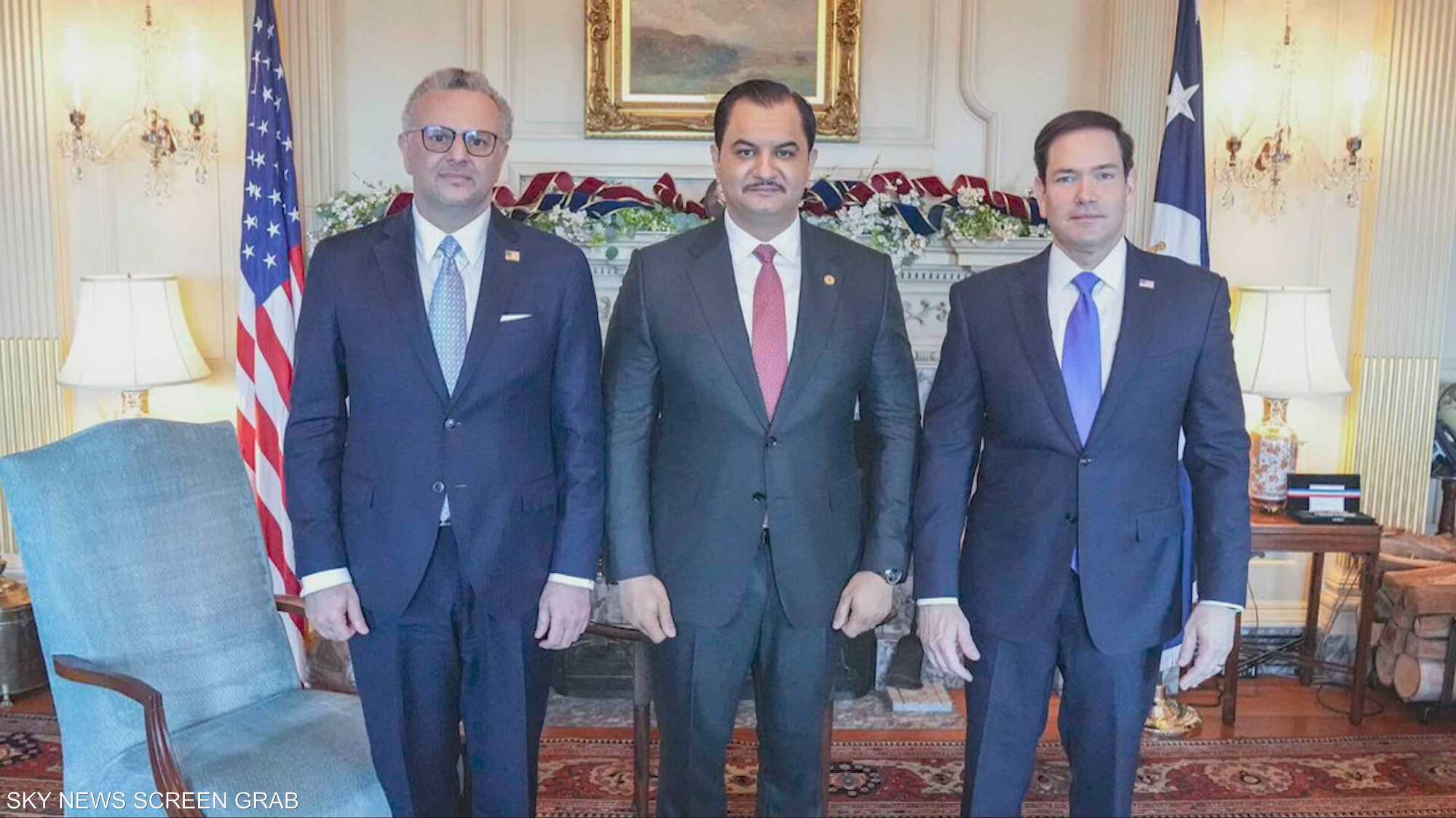 صدام حفتر يلتقي روبيو في واشنطن لبحث مبادرة توحيد الجيش
