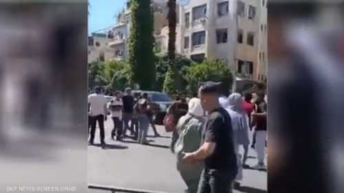 انفجار قرب القصر العدلي في دمشق