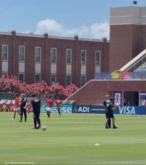 المنتخب المصري ينهي تحضيراته لخوض مباراته ضد أستراليا