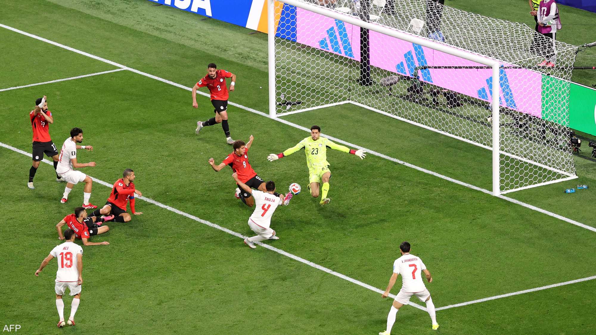 هدف إيران الملغي أمام مصر في كأس العالم