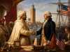 في 1777 سمح سلطان المغرب للسفن الأميركية بدخول موانئ بلاده