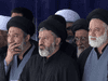 أبناء خامنئي في جنازة المرشد الراحل