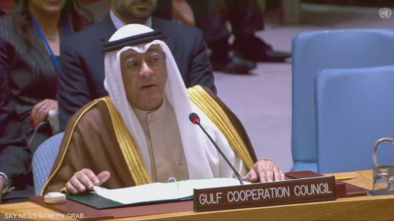 البديوي يطالب المجتمع الدولي بوضع حد للاعتداءات الإيرانية