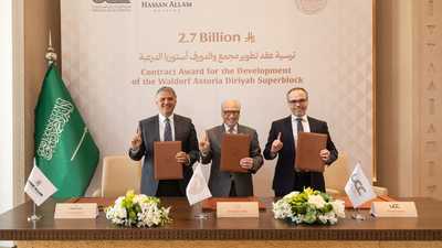 "حسن علام" توقع مشروع "والدورف أستوريا" بـ 719 مليون دولار