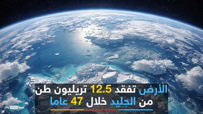 فقدان الجليد في عرينلاند وأنتاركتيكا