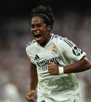 موهبة البرازيل إندريك بقميص ريال مدريد