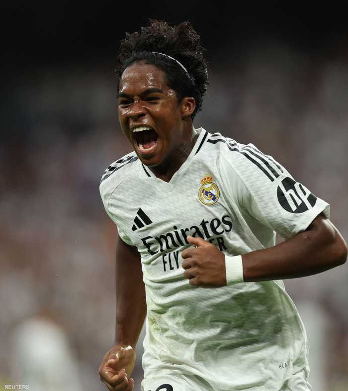 موهبة البرازيل إندريك بقميص ريال مدريد